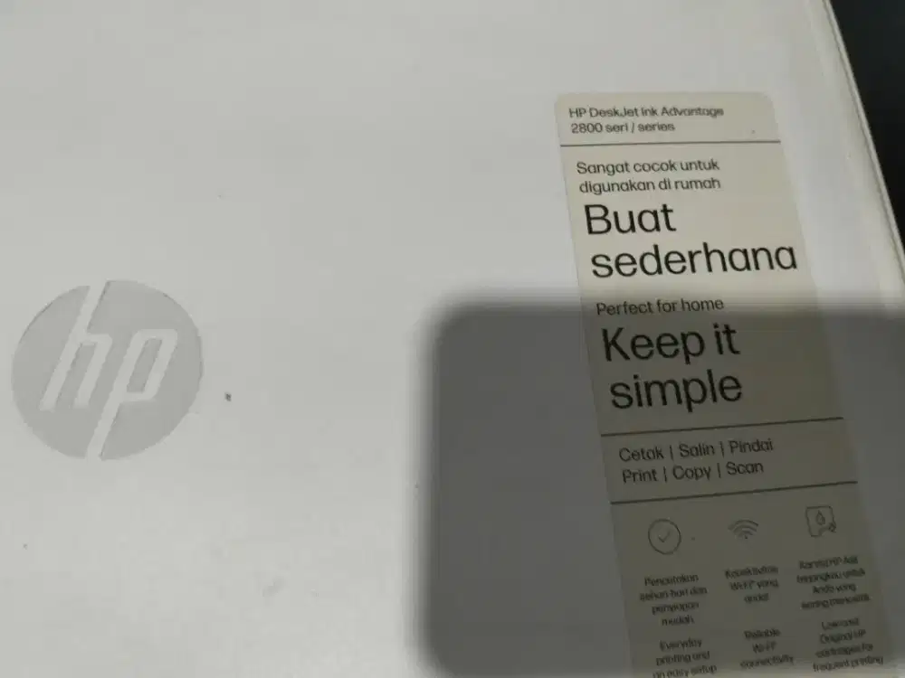 HP print 2800, colour and bw