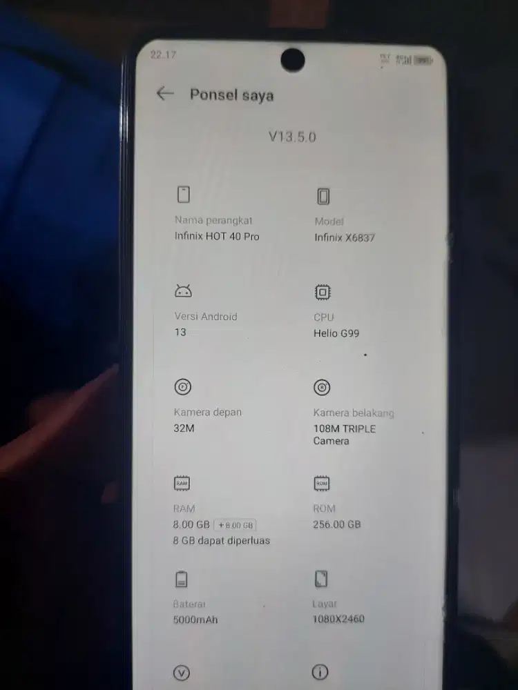 Infinix hot 40 pro