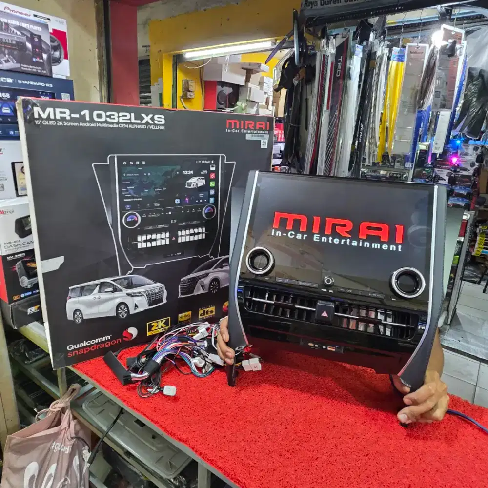 Android MIRAI ZSERIES MR-1032LXS OEM ALPHARD 2015+ 8GB+256GB 15 in