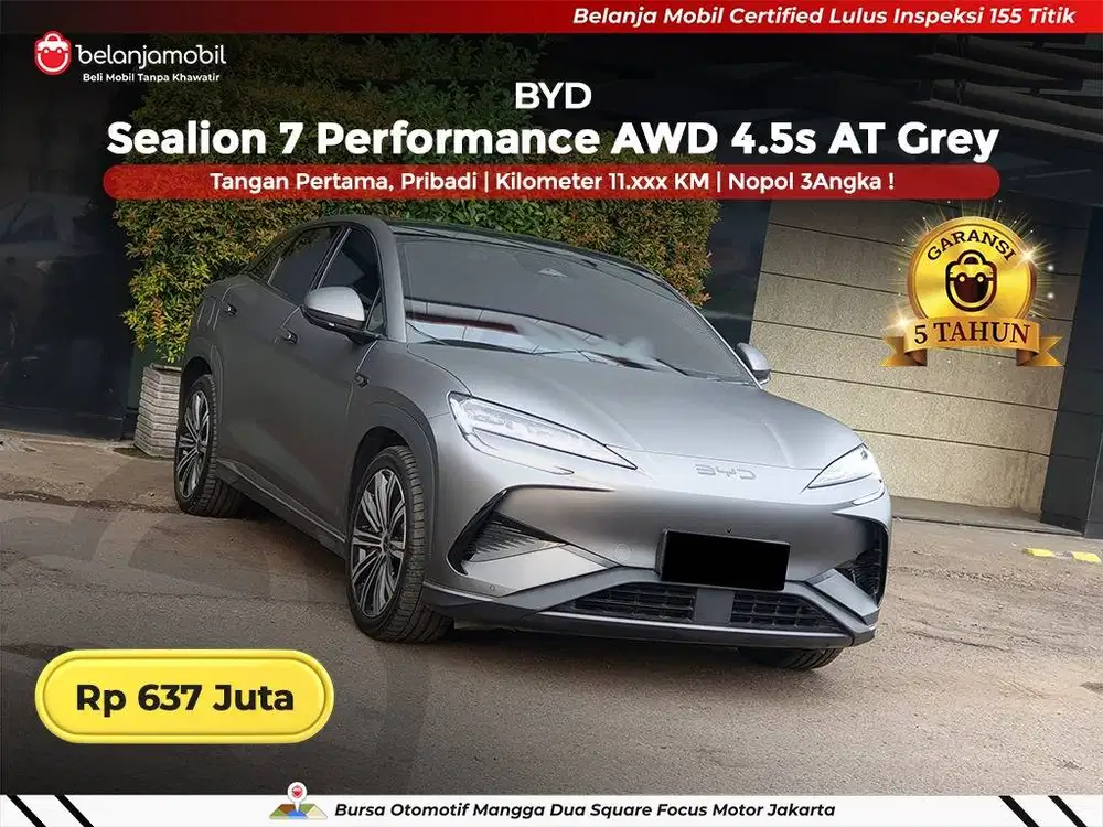 [ AWD - LOW KM ] BYD Sealion 7 Performance 4,5s AT Grey 2025/2026