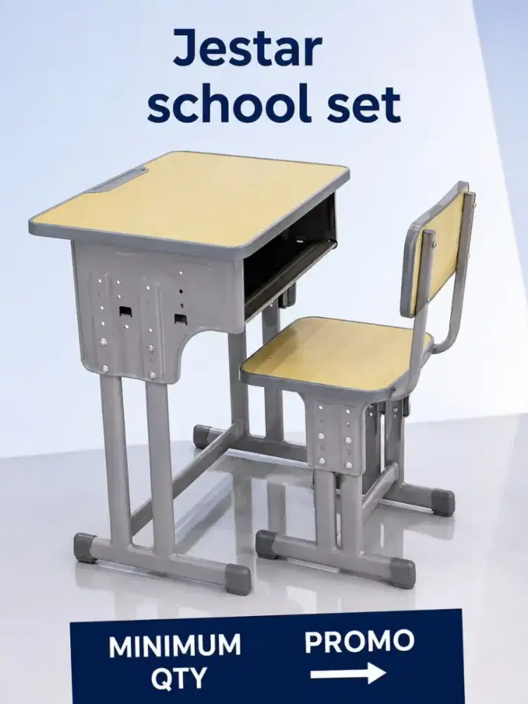 JESTER SET MEJA + KURSI SEKOLAH