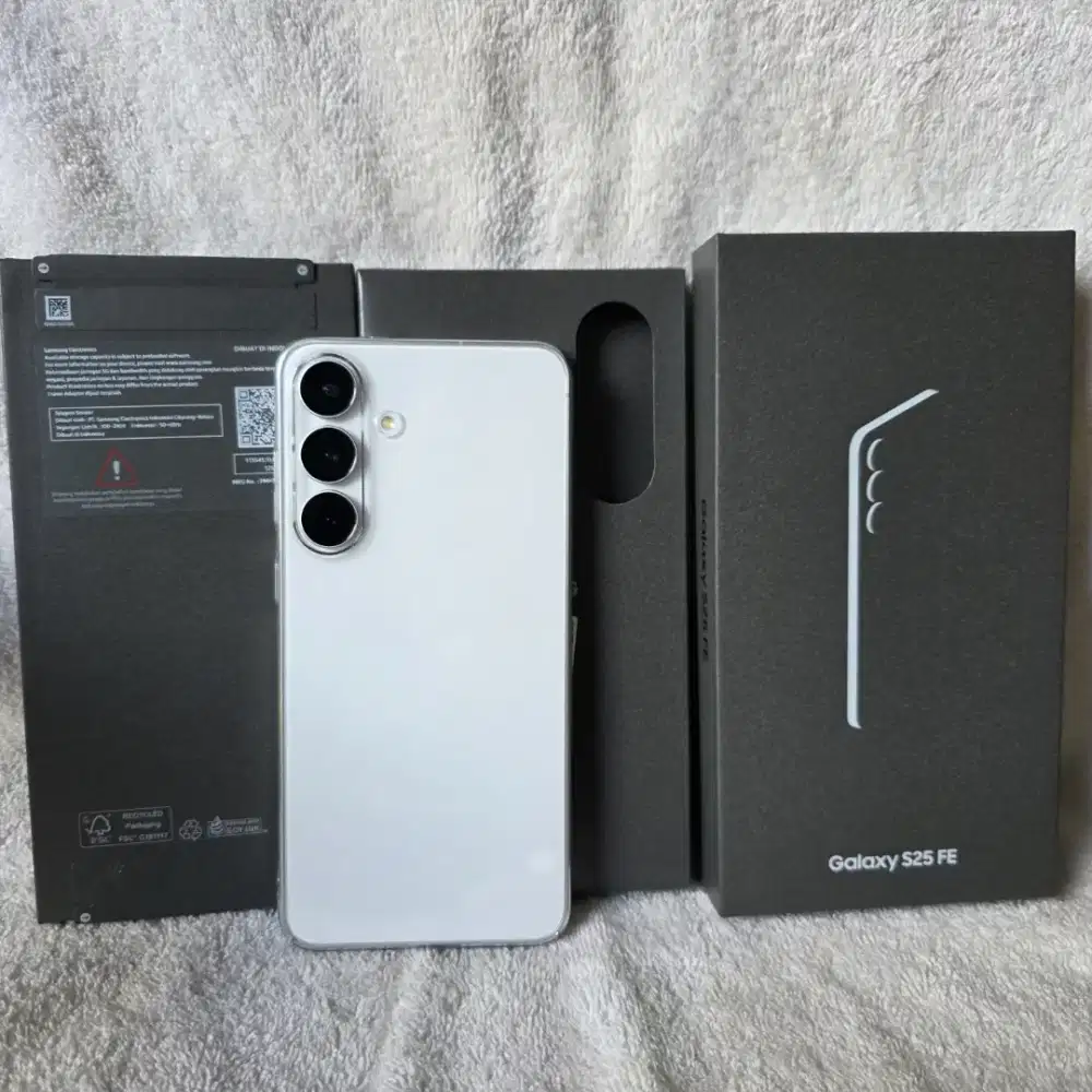Samsung S25 Fe 5G 8/256GB Sein Jan2027 Fulset Mulus S23 S24 Plus Ultra