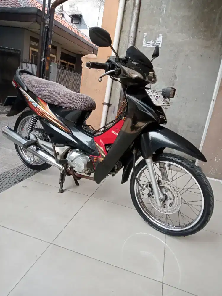 Supra fit new plat bandung