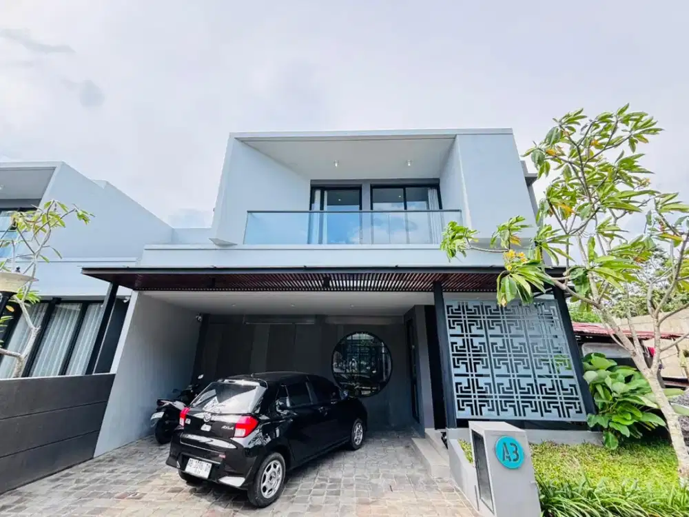 Rumah Full Furnished Siap Huni 7 Menit ke Jogja City Mall