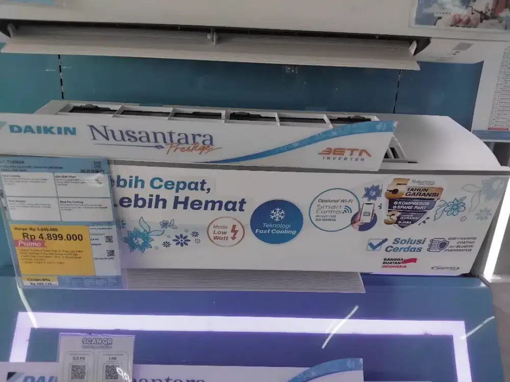 Promo Credit AC Daikin Inverter Beta Series 0.5pk 380watt