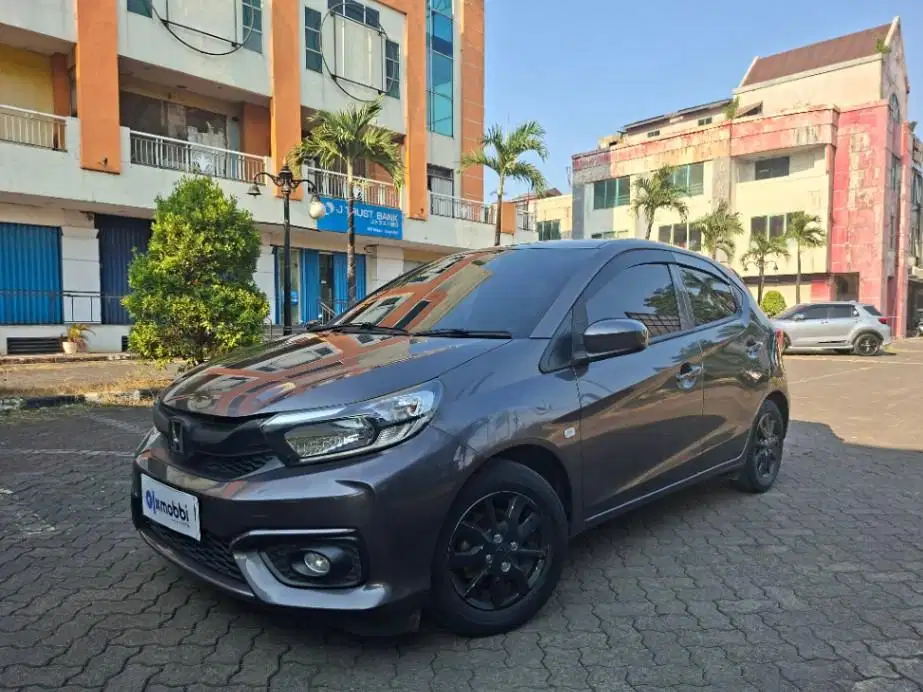 Garansi 1 Th - Honda Brio Satya 1.2 E Bensin AT 2019 Abu