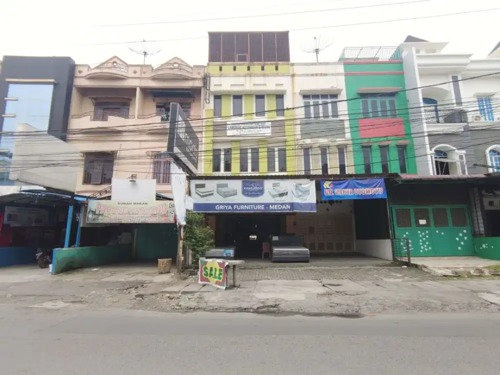Ruko di Jl. Karya ( Depan Irian Supermarket )