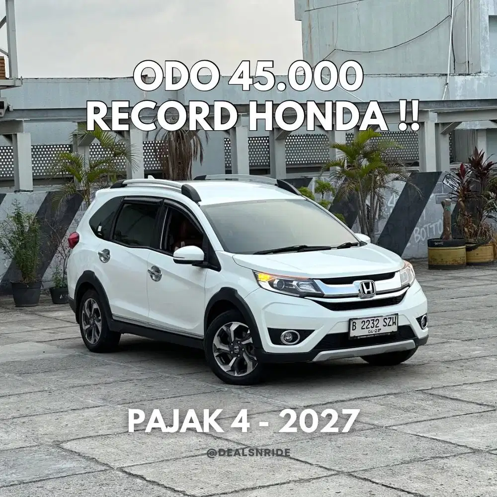 ODO 45.000 ANTIKK !! PAJAK 4/2027 HONDA BRV E CVT 2017 ANTIK