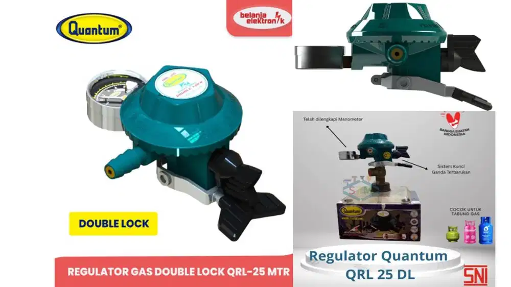 Regulator Tabung Gas Quantum QRL-25 (baru