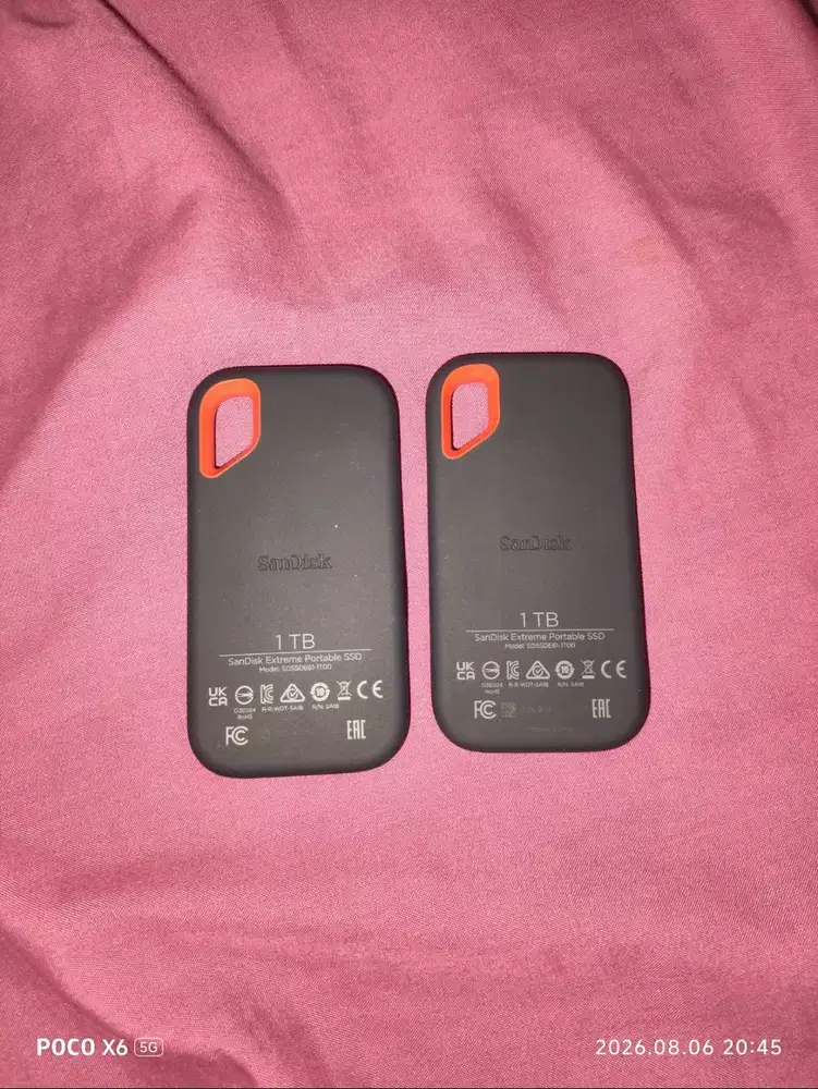 Sandisk SSD Extreme External Portable E61 1TB USB C 3.2