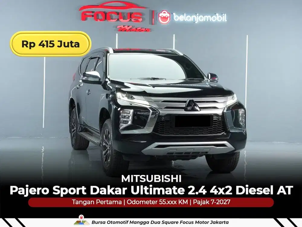 [ GARANSI 5TH ] Mitsubishi Pajero Sport Dakar Ultimate 4x2 2023/2024