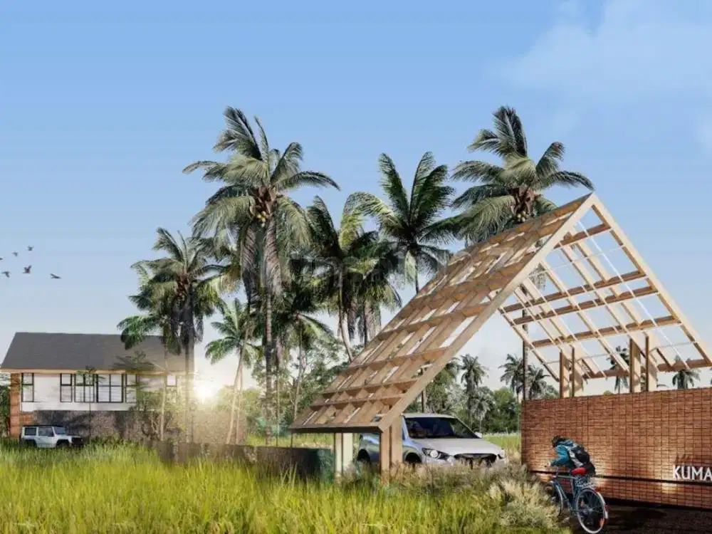 VILLA 2BR FULL RICE FIELD VIEW IN UBUD