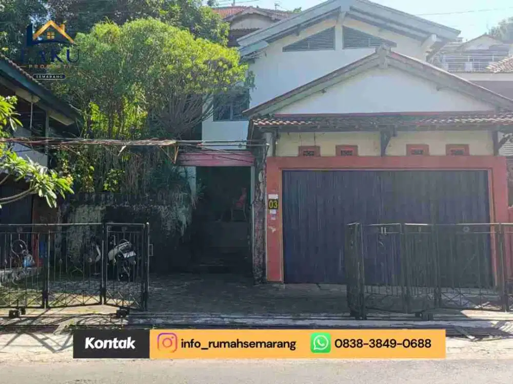 Dijual Cepat! Rumah Luas 420m² Ada Toko + Gazebo, Dekat AKPELNI