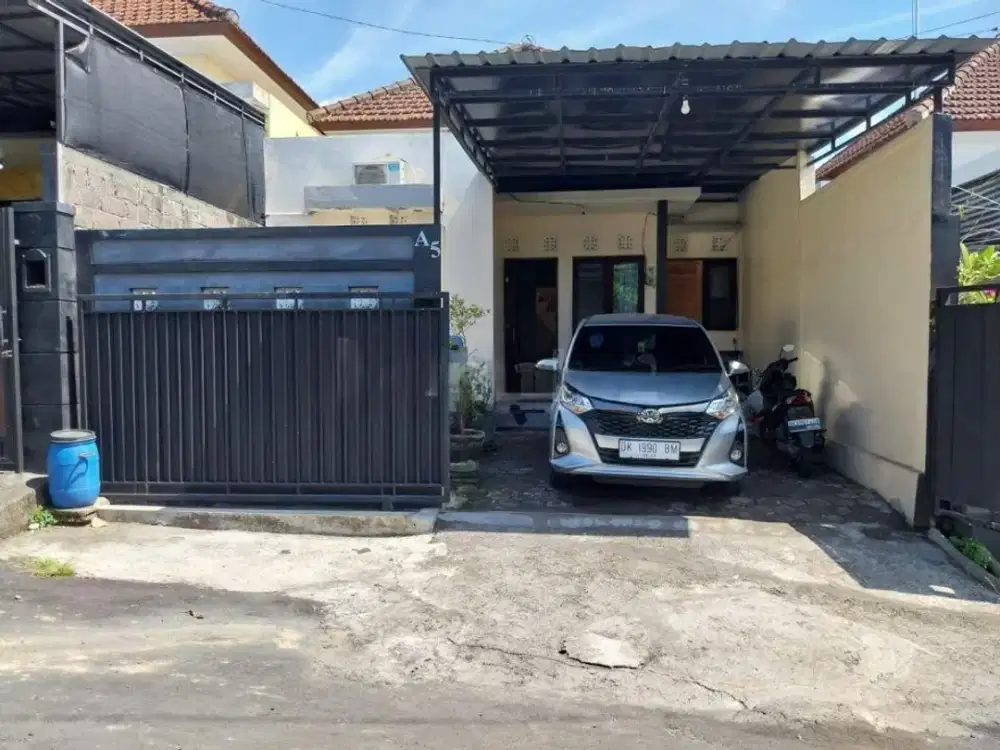 RUMAH MINIMALIS 1,5 LANTAI DI DALUNG KOMPLEK PERUMAHAN