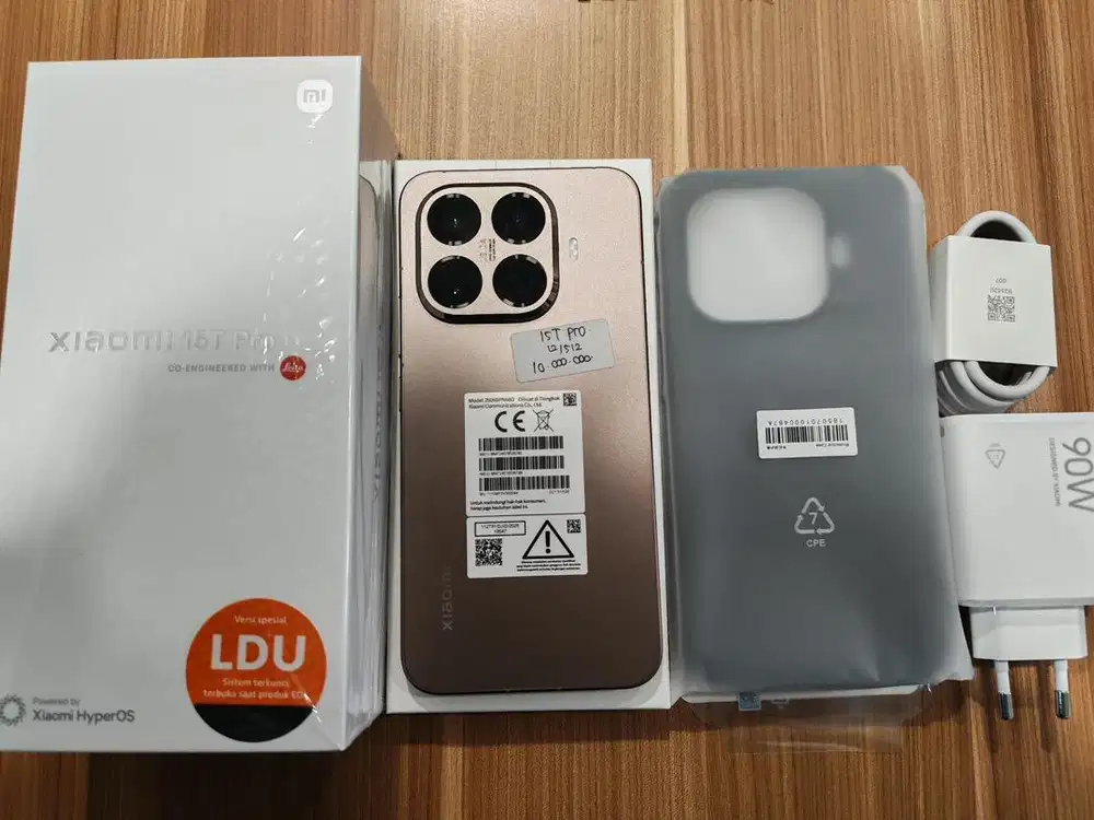 Ready Hp second Xiaomi 15T Pro 5G NFC 12/512