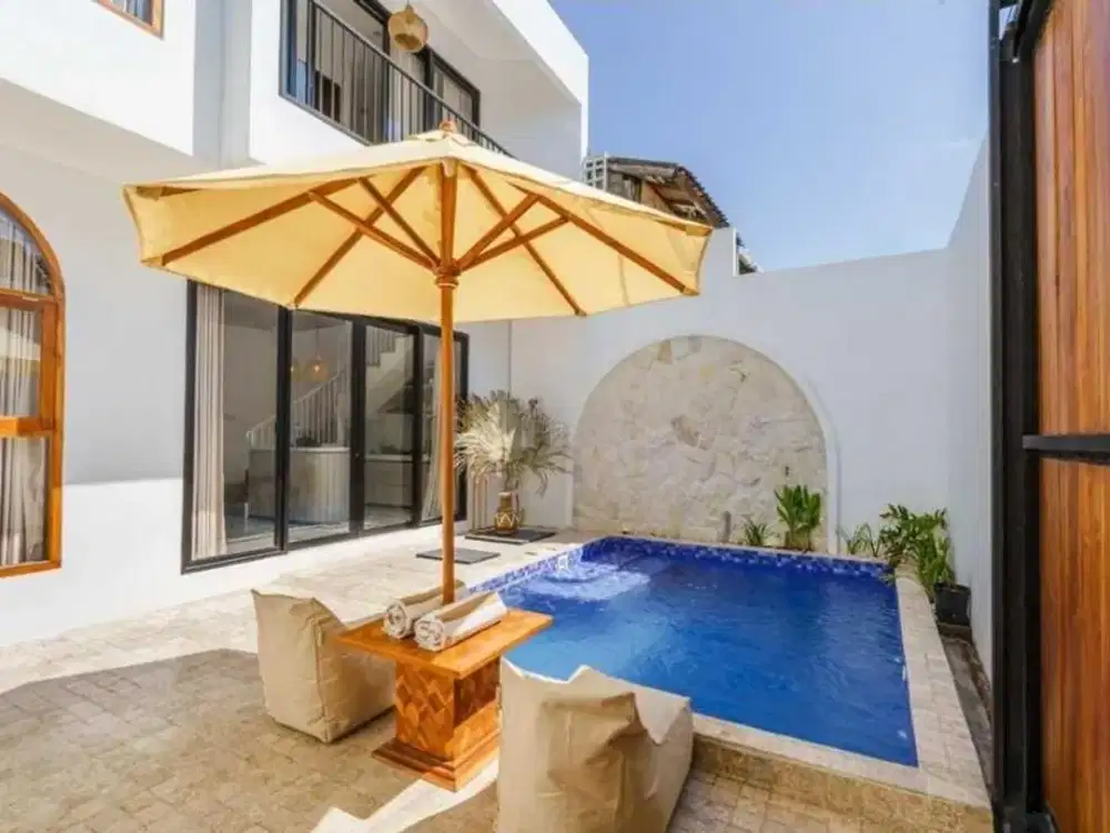 Villa Fully Furnished Mediteranean Style Dekat Pantai Berawa