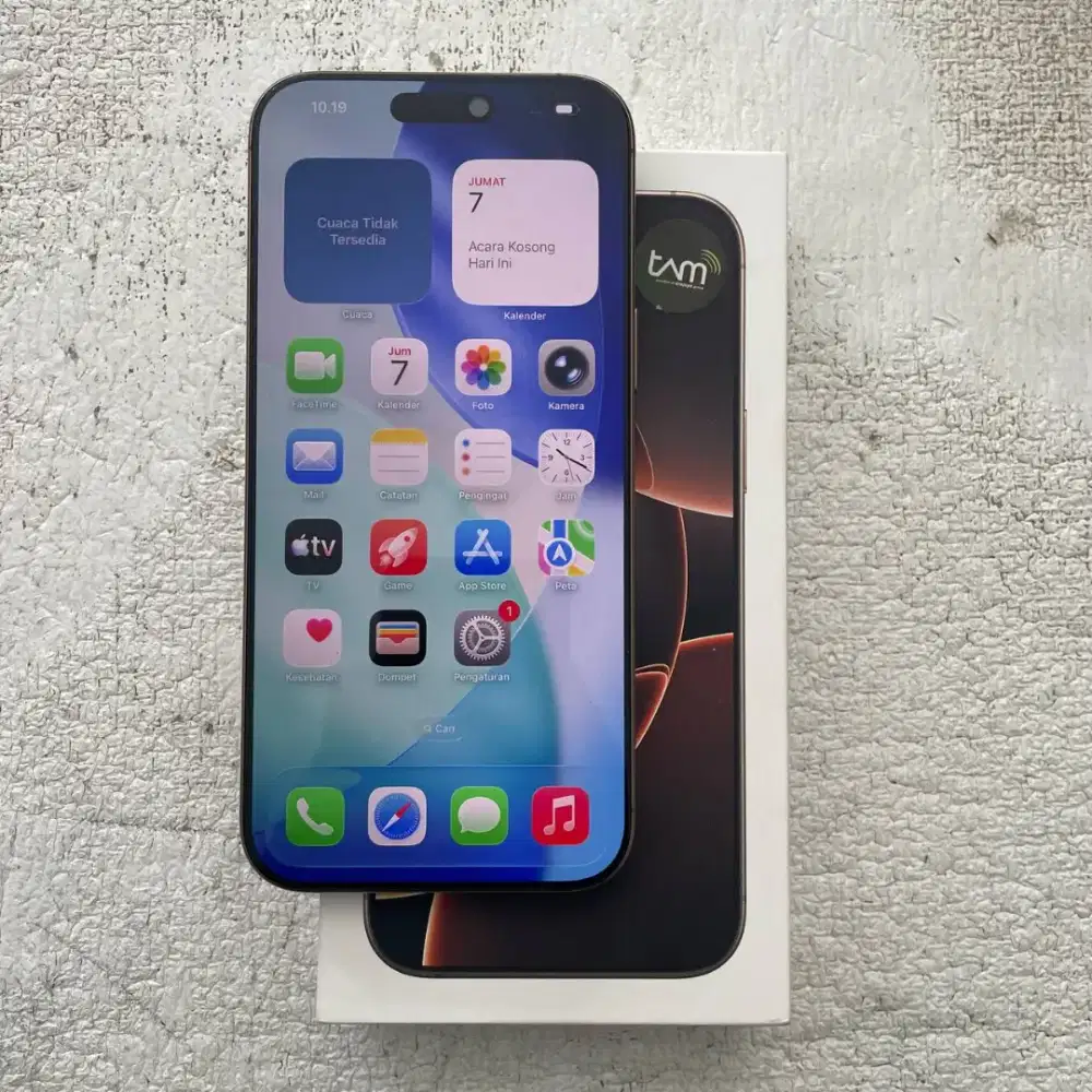 iPhone 16 Pro Max iBox PA/A Warna Desert Titanium 256GB