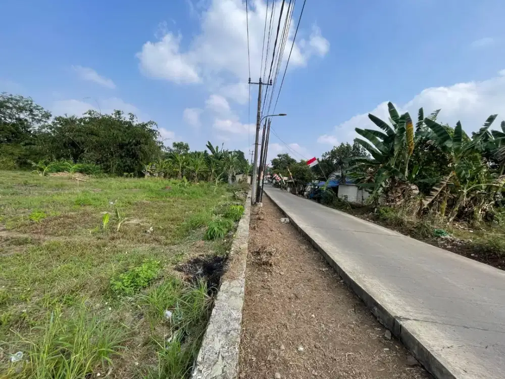 Miliki Tanah Cisauk Termurah Dekat Stasiun baru Jatake - SHM - Pinggir Jalan - 10 Menit Tol Legok