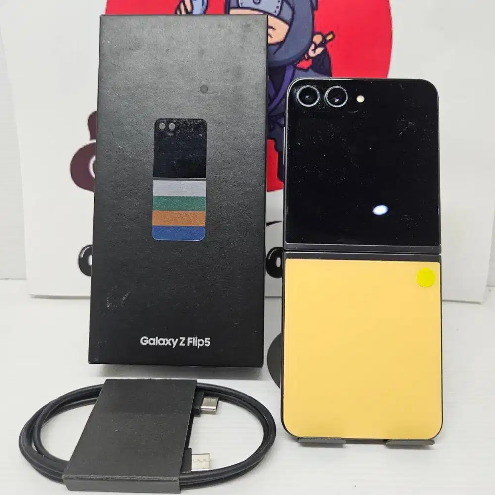 Samsung Galaxy Z Flip 5 Exclusive Yellow 512GB Fullset Like New