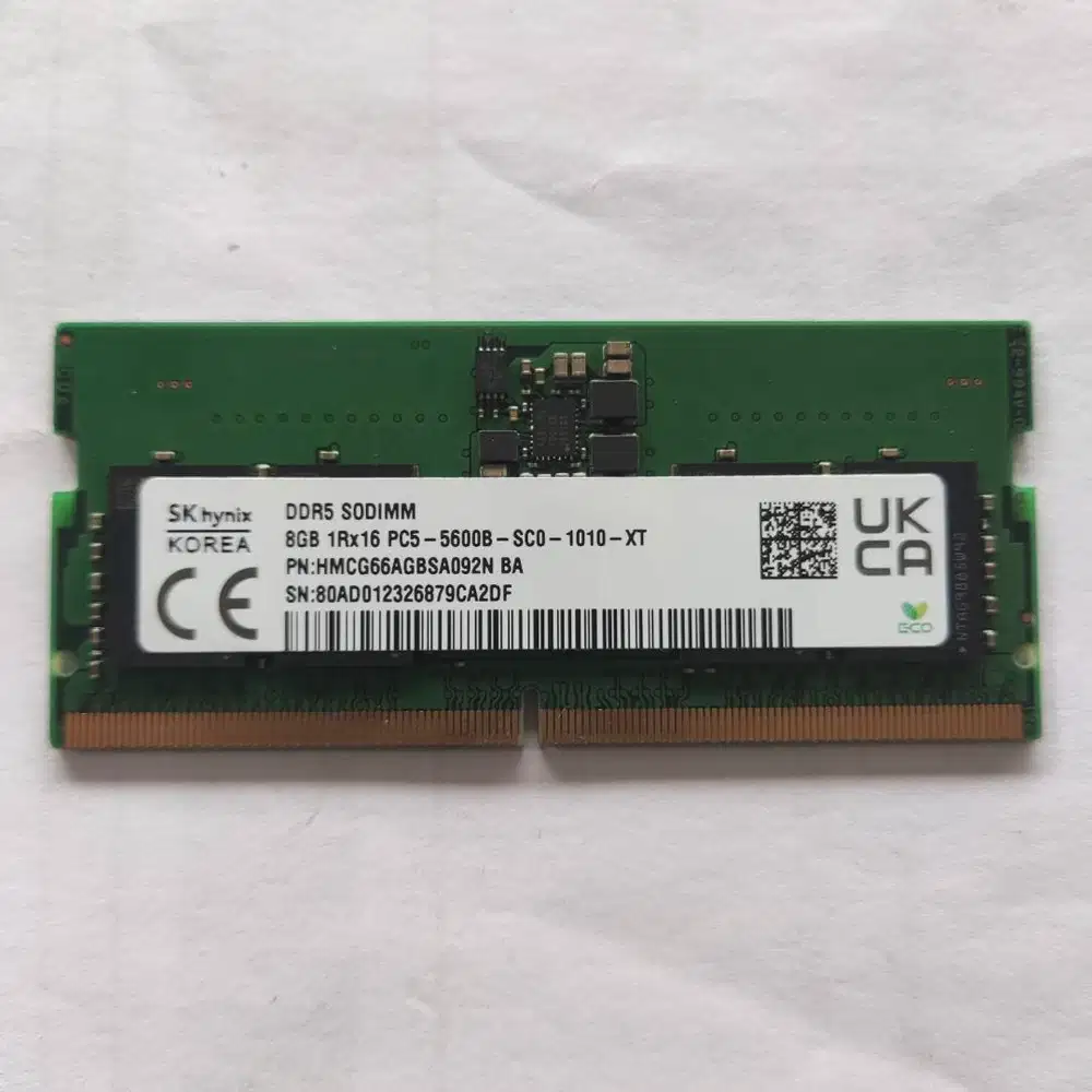 RAM Laptop SK hynix DDR5 8GB 5600MHz PC5-5600B
