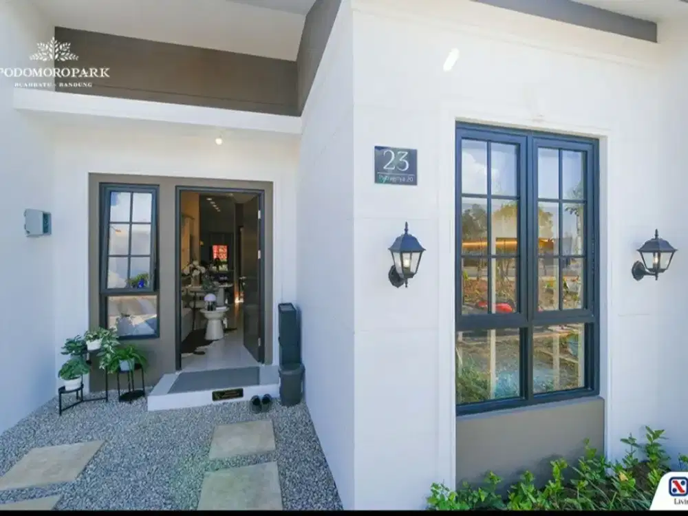 RUMAH DIJUAL DI BANDUNG MINIMALIS FASILITAS MEWAH EXIT TOL BUAHBATU