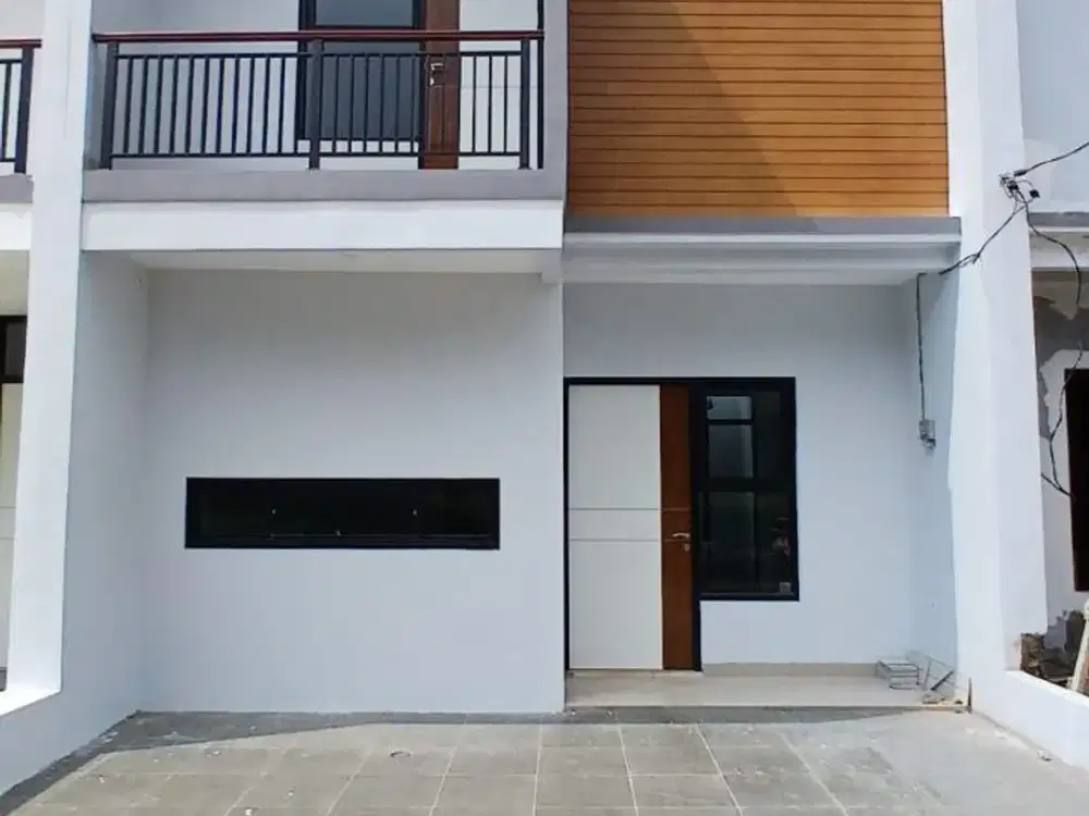 RUMAH VILLA MODERN BANDUNG BARAT DEKAT STASIUN KERETA CEPAT PADALARANG