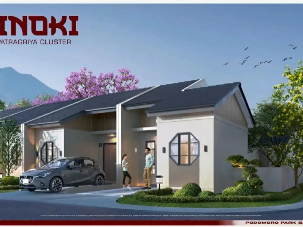 RUMAH MILLENIALS JAPANESE 1L FULL FASILITAS DEKAT TOL BUAHBATU BANDUNG