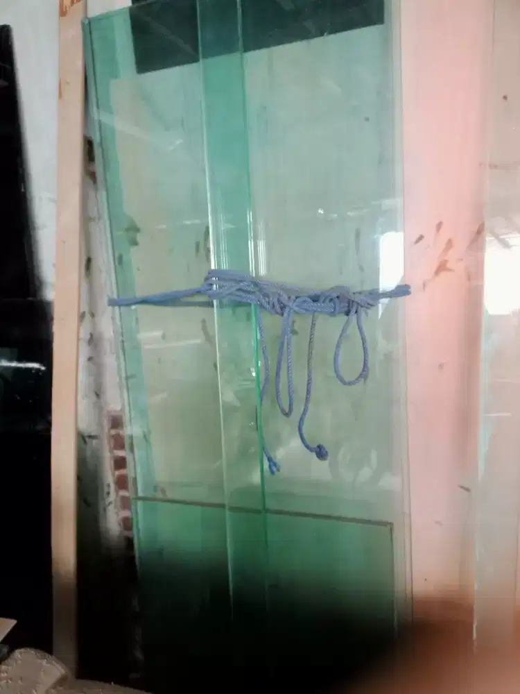 Kaca bahan aquarium set