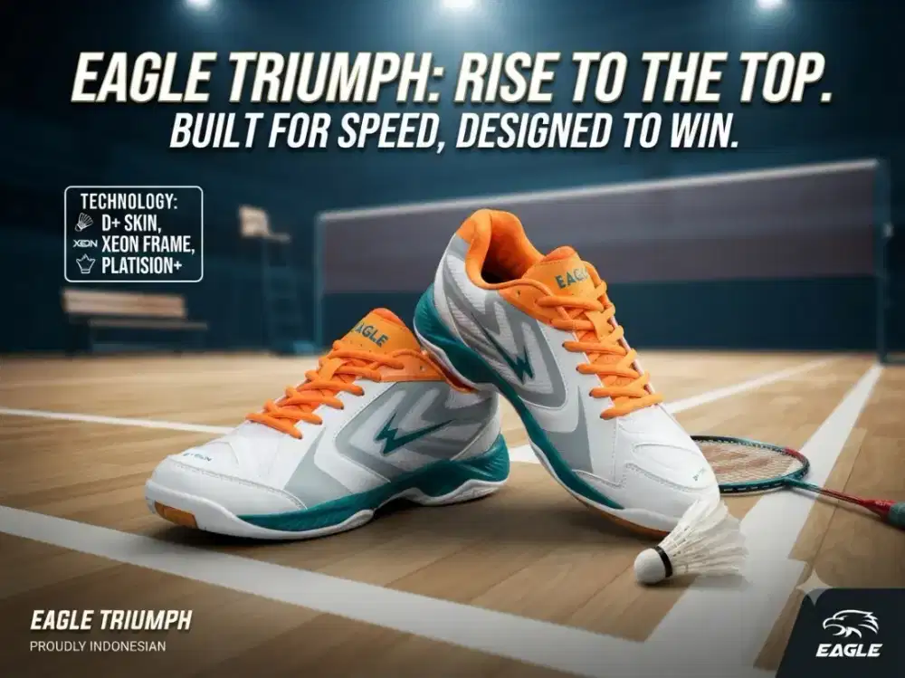 Sepatu badminton EAGLE TRIUMPH