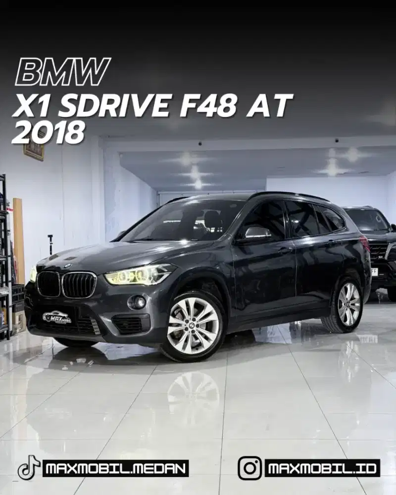 [ODO 50RB‼️] BMW X1 SDRIVE F48 AT 2018 pemakaian 2019