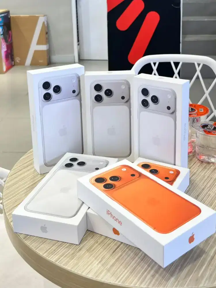 READY CICILAN IPHONE 17 PRO & PRO MAX 256 NEW IBOX