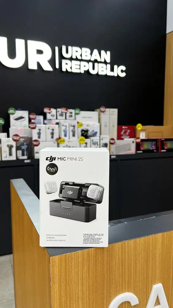 NEW ARRIVAL DJI MIC MINI 2S (2TX1RX CHARGING CASE)