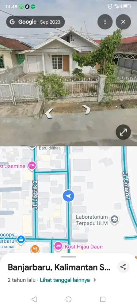 Dijual Rumah Di Lokasi Strategis Di Banjarbaru