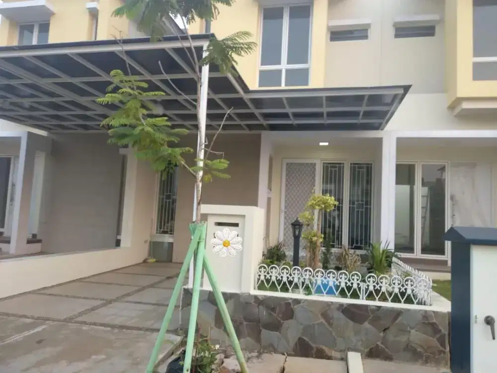 DISEWAKAN Rumah Cluster 2 Lantai yang Siap Huni dan Berada di Lokasi yang Strategis di Harapan Indah 2, Bekasi