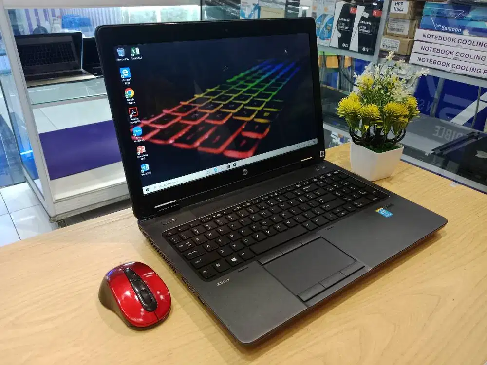 PROMO LAPTOP MEWAH HP ZBOOK 15 G2 CORE i7 RAM 16GB SSD 512GB SIAP GAME