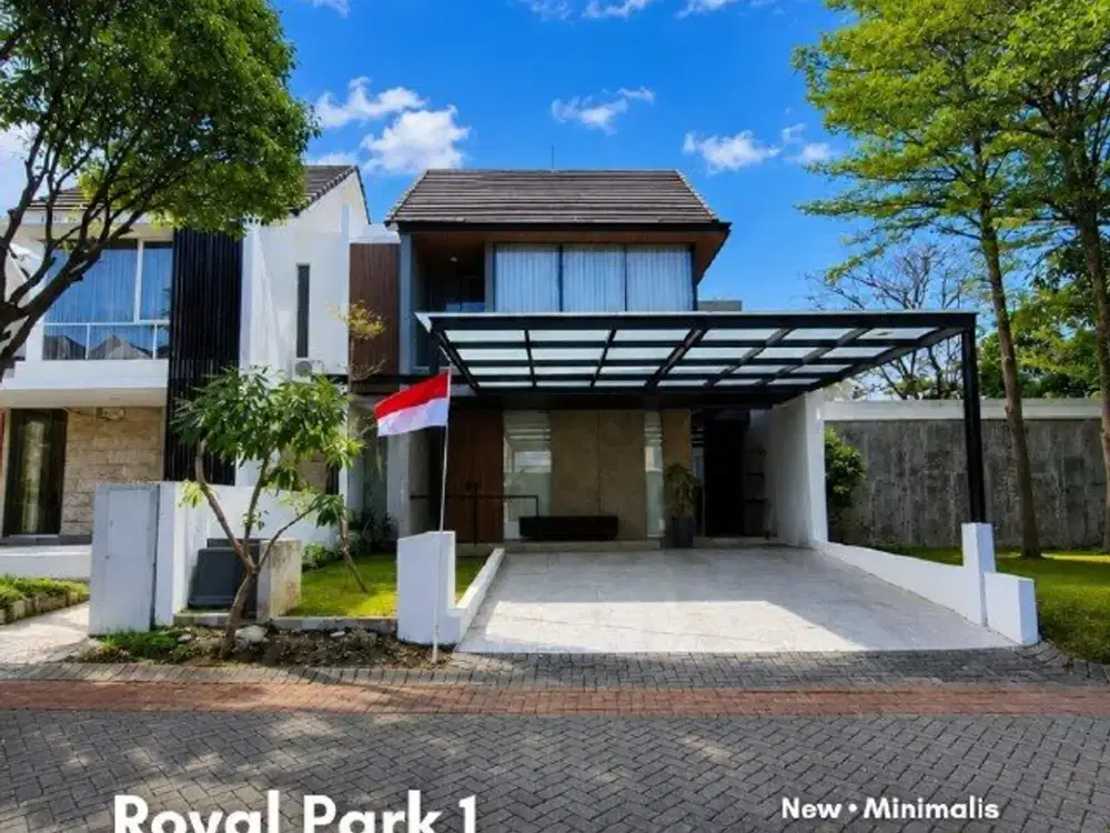 Rumah Royal Park 1, Citraland New • Minimalis • Carport 2