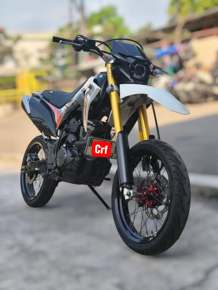 Low km‼️dp 1.5jt Honda CRF 150 L supermoto (KTP daerah bs kredit) 150L