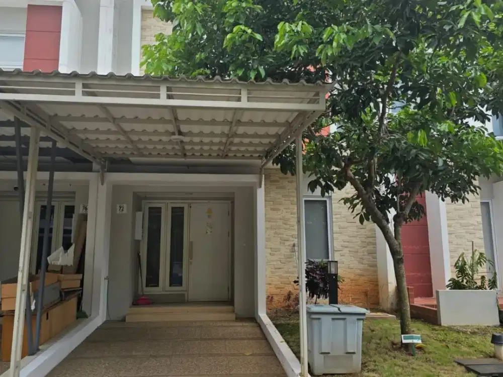 Disewakan Rumah Rapih Siap Huni di Cluster Verdi