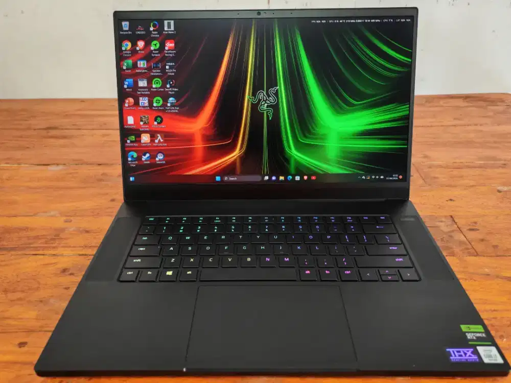 Razer Blade advanced 15  RTX 3080 Ram 32Gb