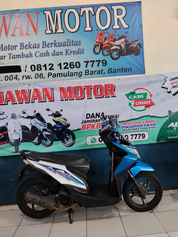 # FORSALE HONDA BEAT FI 2013 PAJAK ON