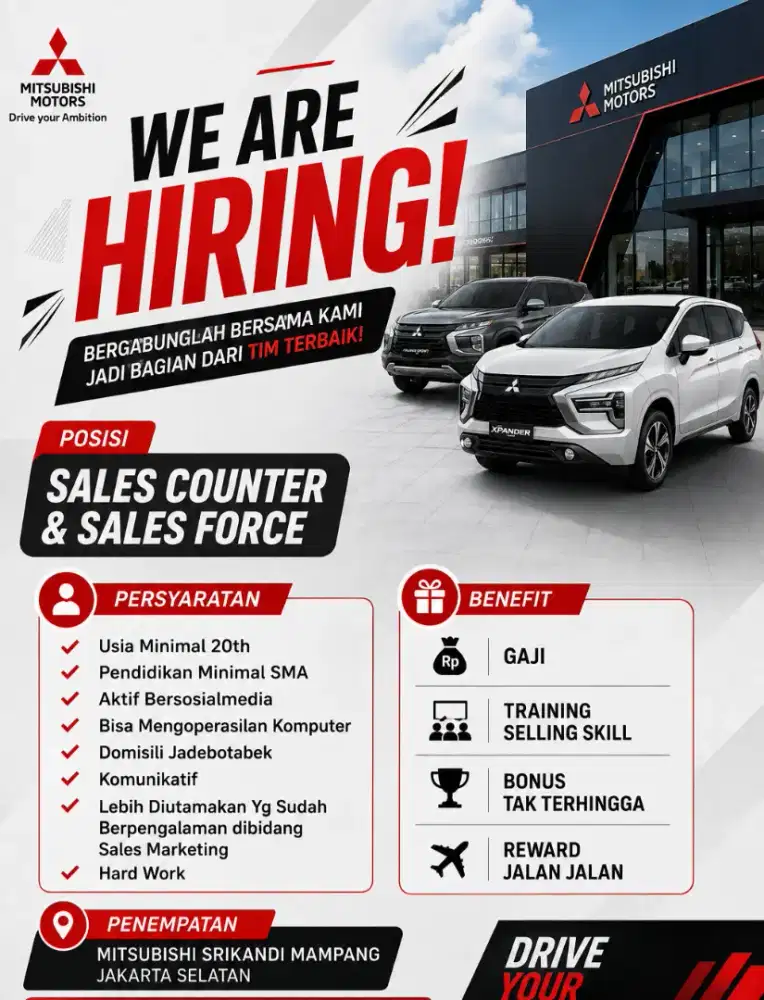 LOWONGAN SALES OTOMOTIF
