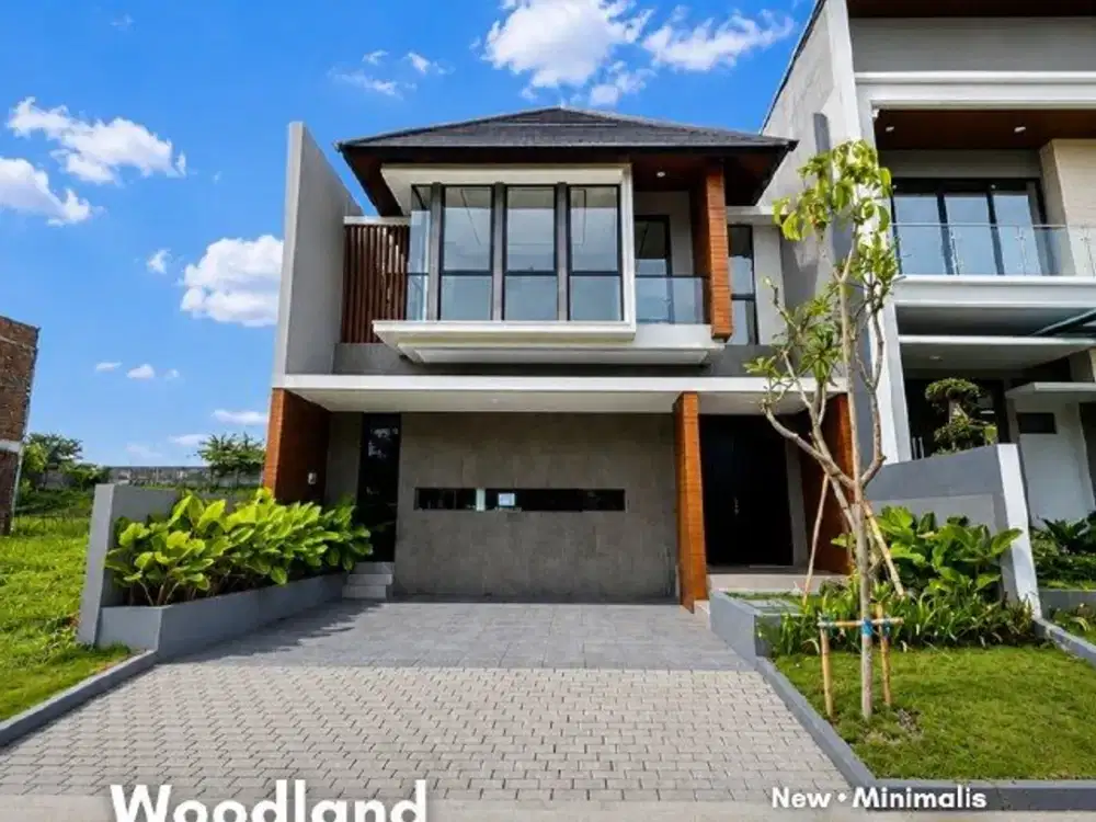 Rumah Woodland, Citraland New • Minimalis • Row 15 Meter