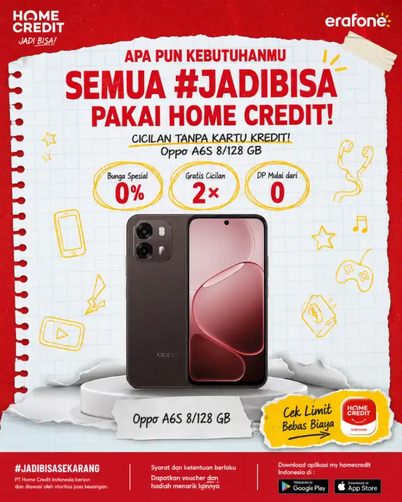 PROMO KREDIT OPPO A6S 8/128 GB TERMURAH SEKOTA PALEMBANG