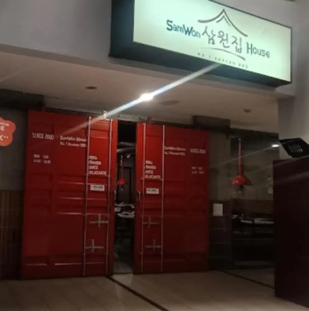 Dijual Restoran Korea SAMWON HOUSE sudah Operational 16 tahun