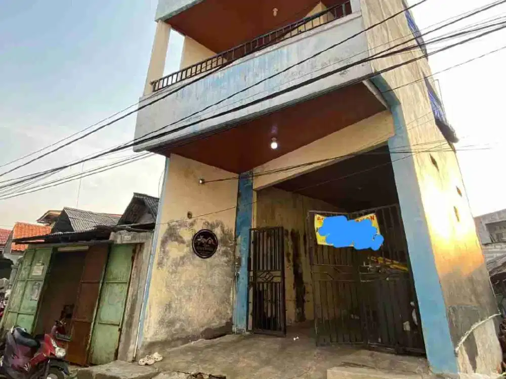 Dijual Rumah 3 Lantai daerah Pedongkelan Cengkareng Timur Jakarta Barat cocok untuk kos²an lingkungan ramai mudah akses harga nego wajar