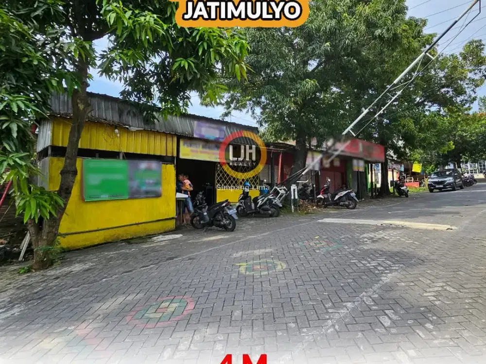 Tanah Komersial dengan Beberapa Kios Aktif di Lokasi Strategis