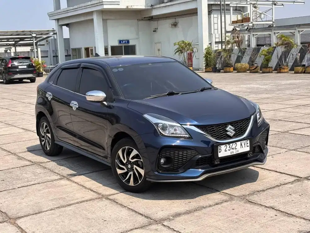 ‼️dp15‼️Suzuki Baleno Hatchback facelift biru At 2020 2021 2019
