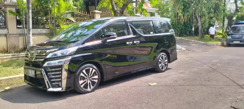 TOYOTA VELLFIRE G AT 2021 KM 17RB ORI FULL BAU BARU