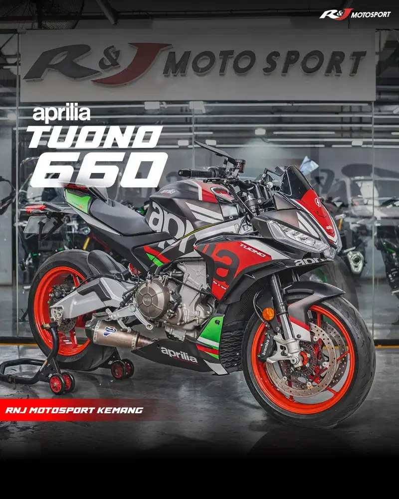 Aprilia Tuono 660 Nik 2022 KM 5.000an Knalpot Termignoni