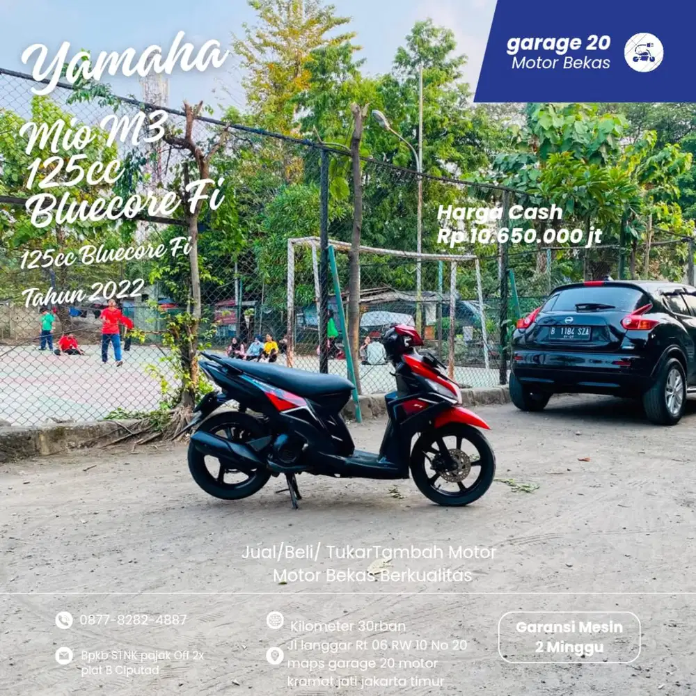 Yamaha Mio M3 125cc Bluecore Fi Tahun 2022